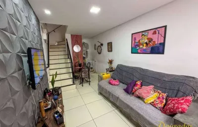 Casa à venda, 53 m² por r$ 300.000,00 - vila assunção - praia grande/sp