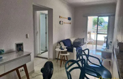 Apto 2 dormitório(s), sendo 1 suíte, varanda gourmet, porteira fechada, 1 vaga, aviação em praia grande -sp.