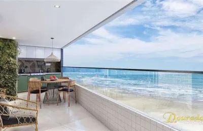Apto de1 dormitório em construção - frente mar! apenas 30.400,00 de entrada