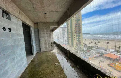 Apto em construção de  3 dorm(s), sendo 1 suíte, 115m², com vista mar - aviação - praia grande/sp