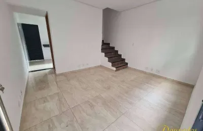 Sobrado novo 2 dorm(s) em condomínio , 1 vaga - aviação em praia grande/sp