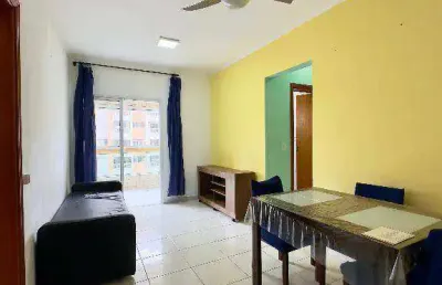 Apartamento com 1 dormitório à venda, 49 m² por r$ 350.000,00 - tupi - praia grande/sp