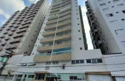 Apartamento 2 dormitórios (1 suíte), 1 vaga, lazer completo, ocian em praia grande sp.