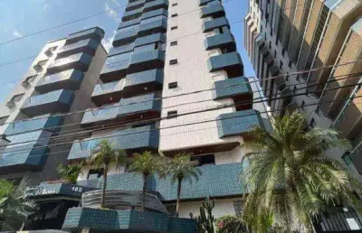 Apto de 2 dormitórios sendo 1 suíte, com sacada , próxima a praia da guilhermina em praia grande sp.