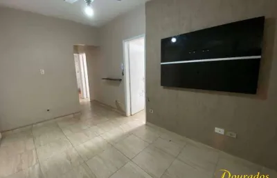 Apartamento  2 dormitórios, 1 vaga, com vista mar da aviação em praia grande sp