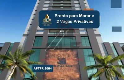 Apartamento novo e pronto para morar na cidade de itapema/sc, morretes, com 2 suítes e 2 vagas, a 400m do mar, 50% de entrada e saldo em até 60 vezes