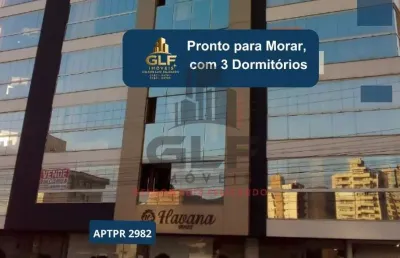 Apartamento mobiliado em porto belo/sc no bairro balneário pereque, 3 dormitórios/ 1 suíte e 2 vagas. bem localizado a 500 metros do mar