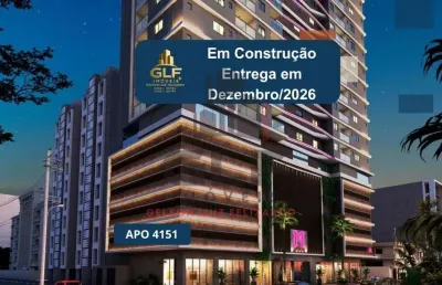 Apto em construção em itapema/sc bairro morretes, com 69,94m² área privativa, sendo 2 suítes, 1 vaga de garagem, área de lazer completa