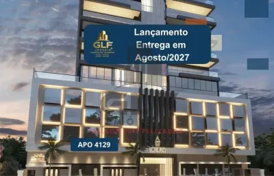 Apto lançamento em itapema/sc com, 151m²  área privativa, sendo 3 suítes, 2 vagas de garagem área de lazer completa