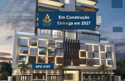Apto em construção em itapema/sc bairro meia  praia, com 151m²  área privativa, sendo 3 suítes, 2 vagas de garagem, área de lazer completa