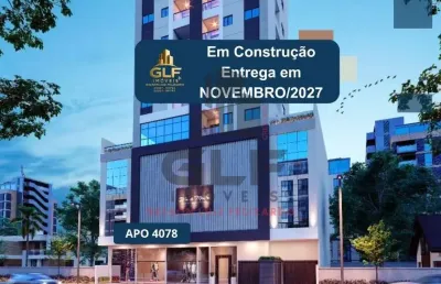Apto em construção em itapema/sc bairro morretes, com 65,07m²área privativa, sendo 2 suítes, 2 vagas de garagem, área de lazer completa