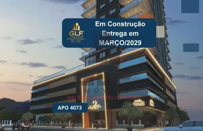 Apto em construção em itapema/sc bairro morretes, com 125,79m² área privativa sendo 3 suítes, 2 vagas de garagem, área de lazer completa