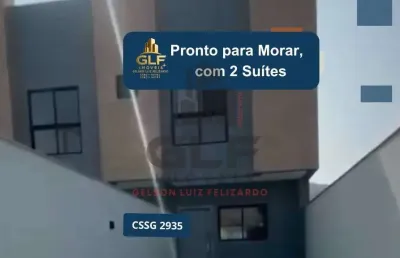 Sobrado geminado a venda em itapema/sc no bairro morretes, 93m² de área total com 2 suítes e 1 vaga de garagem. bem localizado!