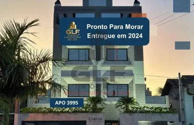 Apto pronto em bombinhas/sc com 124,84m² área privativa, sendo 4 suítes, 2 vagas de garagem