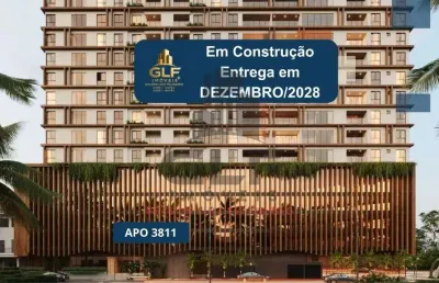 Apto em construção em porto belo,59,49m² área privativa com 2 dormitórios sendo 1 suíte, 1 vaga de garagem, área de lazer completa