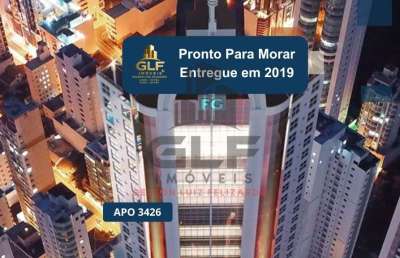 Apto pronto em balneário camboriú, com 164,96m² área privativa, sendo 2 suítes, 3 vagas de garagem, área de lazer completa