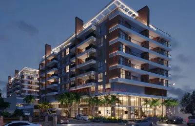 Apartamento lançamento em bombinhas/sc no bairro bombas. 125m² com 3 suítes, a 426m do mar. bem localizado. investimento