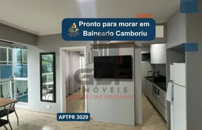 Apartamento bem localizado em balneario camboriu, apartamento conta com 43,23, próximo a praia