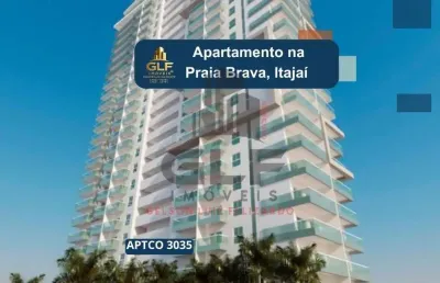 Studio praia brava em itajaí, grande oportunidade, residencial riviera, área de lazer com piscina