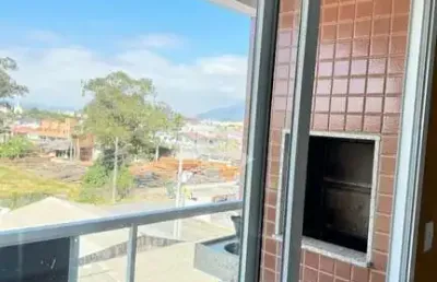Apartamento com 2 dormitórios/ quartos sendo 1 suíte em palhoça sc, bairro centro à venda por r$ 400.000,00.