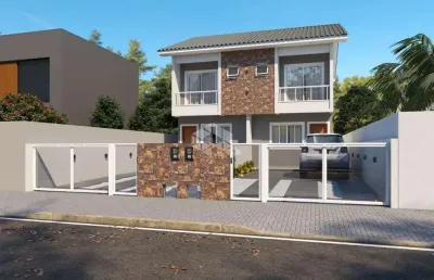 Casa sobrado com 2 suítes_ 2 vagas e 80m2 no bairro bela vista, vale verde - palhoça, no valor de r$ 489.000
