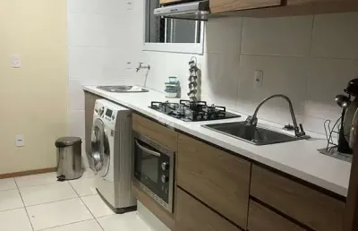 Apartamento com 2 dormitórios/ quartos em palhoça sc, bairro nova palhoça à venda por r$ 265.000,00.