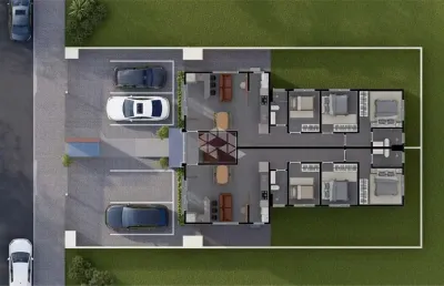 Apartamento térreo com 3 dormitórios na praia da pinheira - palhoça/sc