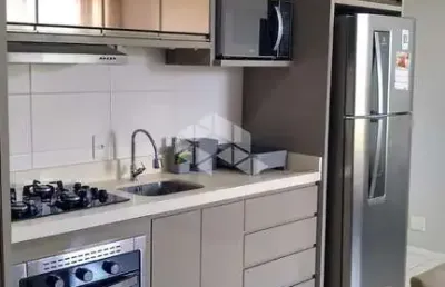 Apartamento semi-mobiliado, 02 dormitórios, 01 vaga de garagem, são josé, sc.