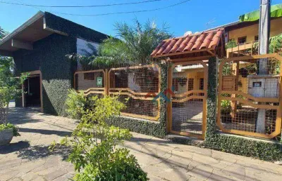 Casa com 3 dormitórios à venda, 240 m² por r$ 870.000,00 - estância velha - canoas/rs