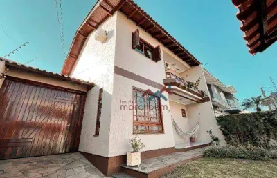Casa com 3 dormitórios à venda, 190 m² por r$ 998.000,00 - moinhos de vento - canoas/rs