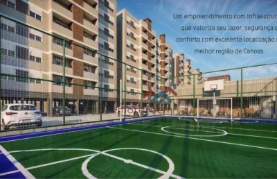 Apartamento à venda, 51 m² por r$ 239.000,00 - estância velha - canoas/rs