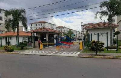 Apartamento com 2 dormitórios à venda, 45 m² por r$ 205.200,00 - fátima - canoas/rs