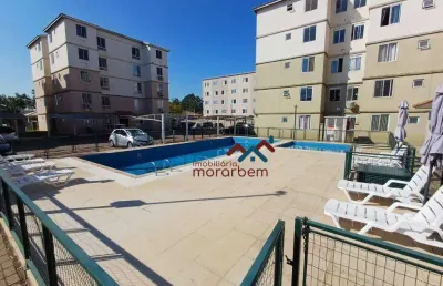 Apartamento com 2 dormitórios à venda, 43 m² por r$ 159.900 - rio branco - canoas/rs