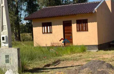 Casa com 2 dormitórios à venda, 45 m² por r$ 245.000 - recanto da quinta - nova santa rita/rs