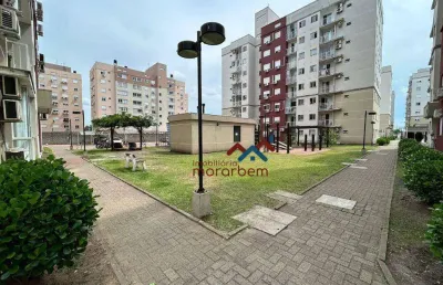 Apartamento com 2 dormitórios à venda, 55 m² por r$ 212.000 - fátima - canoas/rs