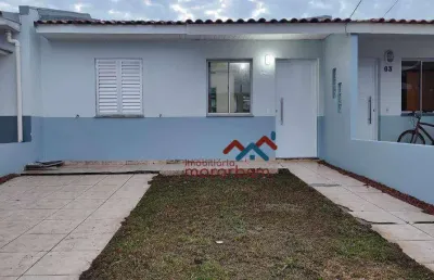 Casa com 2 dormitórios à venda, 50 m² por r$ 200.000,00 - mato grande - canoas/rs