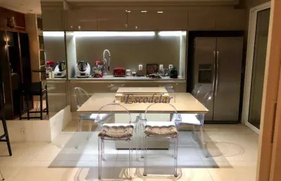 Apartamento com 5 dormitórios à venda, 370 m² por r$ 9.800.000,00 - campo belo - são paulo/sp