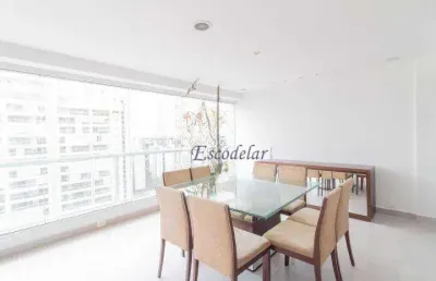 Apartamento com 3 dormitórios à venda, 180 m² por r$ 3.690.000,00 - campo belo - são paulo/sp