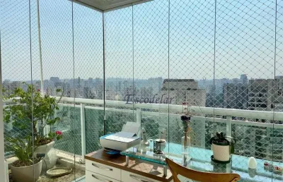 Cobertura com 2 dormitórios à venda, 171 m² por r$ 2.790.000,00 - campo belo - são paulo/sp
