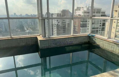 Cobertura com 4 dormitórios à venda, 366 m² por r$ 6.290.000,00 - campo belo - são paulo/sp