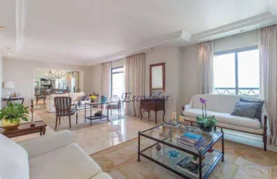 Apartamento com 4 dormitórios à venda, 285 m² por r$ 3.200.000,00 - campo belo - são paulo/sp