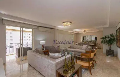 Apartamento com 4 dormitórios à venda, 252 m² por r$ 4.300.000,00 - campo belo - são paulo/sp