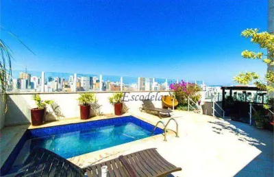Cobertura com 5 dormitórios à venda, 436 m² por r$ 7.000.000,00 - perdizes - são paulo/sp