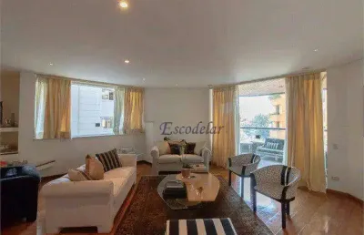 Apartamento com 4 quartos, 4 suítes 5 banheiros 4 vagas à venda, 354 m² - jardim américa - 550m do club athletico paulistano, 400m do jardim pamplona