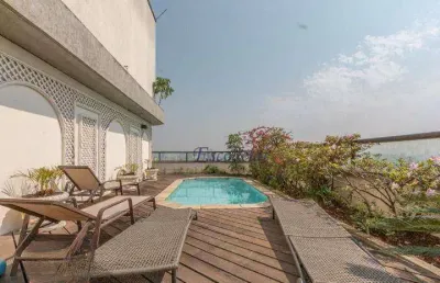 Cobertura com 4 dormitórios à venda, 456 m² por r$ 3.830.000,00 - campo belo - são paulo/sp