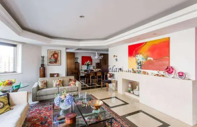 Apartamento com 4 dormitórios à venda, 276 m² por r$ 3.200.000,00 - campo belo - são paulo/sp