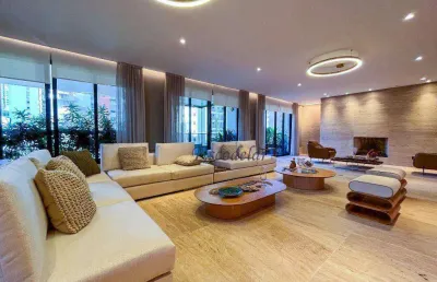 Apartamento com 4 quartos sendo suítes  à venda, 631 m² que estuda permuta - jardim paulista - são paulo/sp