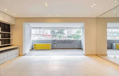 Apartamento duplex com 3 dormitórios à venda, 130 m² por r$ 2.200.000,00 - brooklin paulista - são paulo/sp