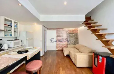 Cobertura à venda, 99 m² por r$ 1.300.000,00 - itaim bibi - são paulo/sp
