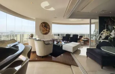 Apartamento com 3 quartos (3 suítes), 6 vagas, contemporâneo, 297m² - anália franco, são paulo sp